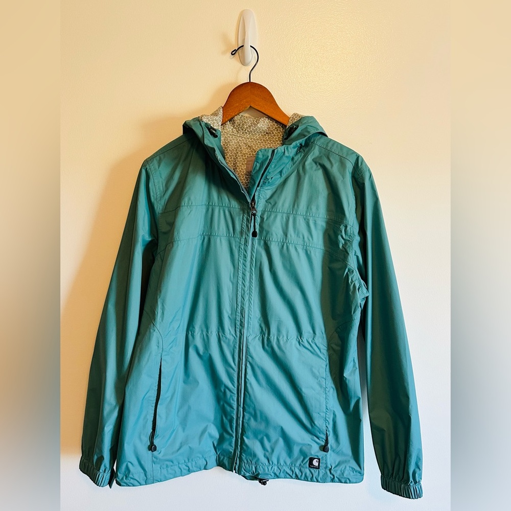 Womens ladies Carhartt rain jacket sz medium